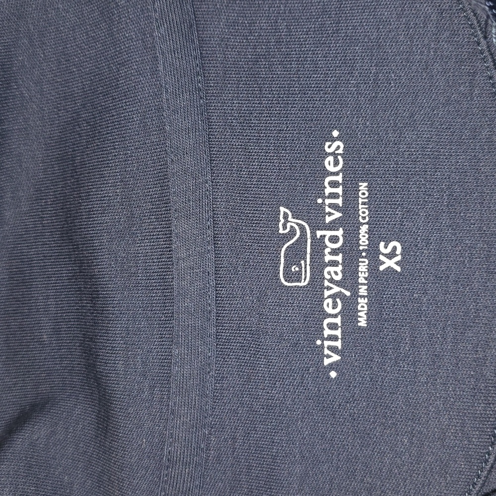 Vineyard Vines Classic Navy 1/4 Zip Shep Shirt, timeless. - Picture 6 of 14